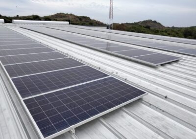 30KW Solar Rooftop on gird system for Industrial Warehouse