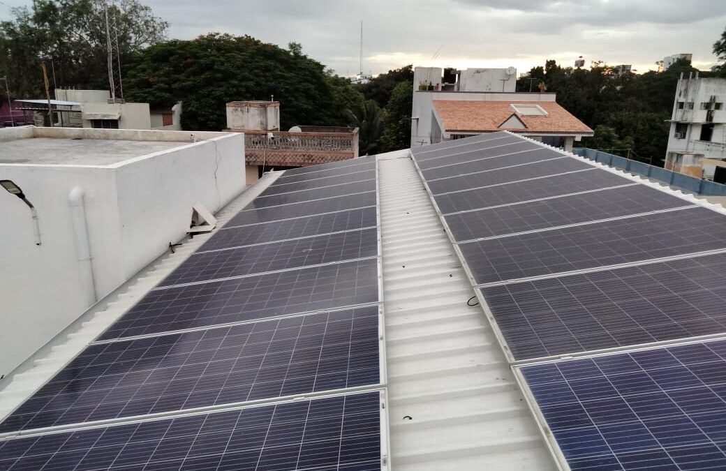 10KW Residential Solar Rooftop on gird system – Vellore