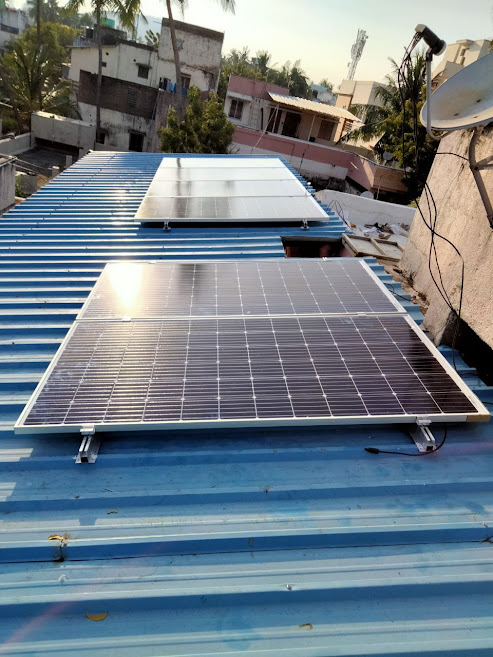 5KW Residential Solar on gird system – Nanganallur